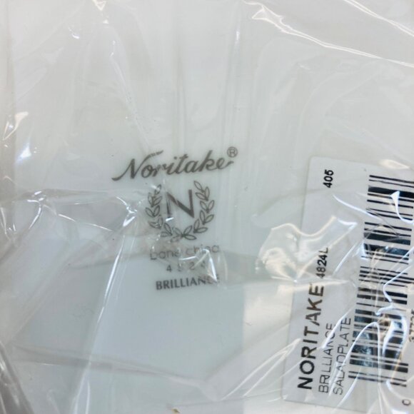 Noritake Brilliance Rimmed Dinner Plate 406 New Replacement 10.75 In 4824 - Picture 2 of 7